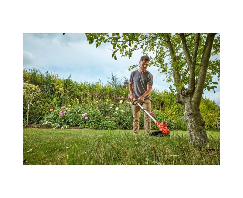 Аккумуляторный триммер BLACK+DECKER 36 В, ширина скашивания 33 см, без аккумулятора и зарядного устройства BCSTA536B-XJ.