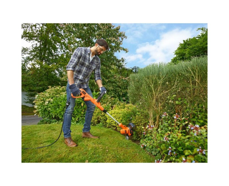 Многофункциональный триммер BLACK+DECKER 550 Вт, ширина скашивания 30 см BESTA530CM-QS
