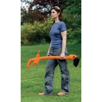Trimmeris BLACK+DECKER ar auklu 300 W, griešanas platums 25 cm GL310-QS