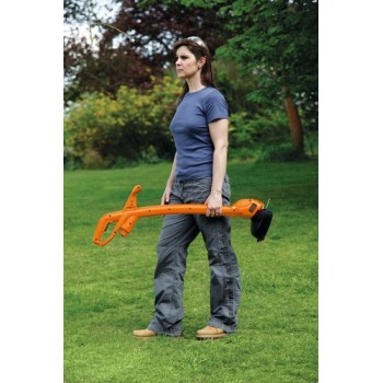 Trimmeris BLACK+DECKER ar auklu 350 W, griešanas platums 25 cm GL360-QS