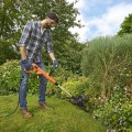 Trimmeris BLACK+DECKER ar auklu 450 W, griešanas platums 25 cm BESTA525-QS
