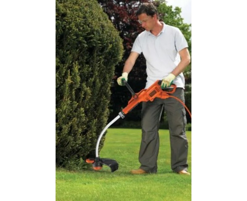 Trimmeris BLACK+DECKER ar auklu 700 W, griešanas platums 33 cm GL7033-QS