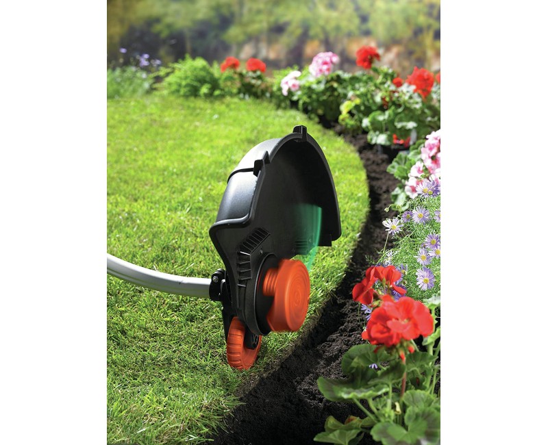Trimmeris BLACK+DECKER ar auklu 900 W, pļaušanas platums 35 cm GL9035-QS