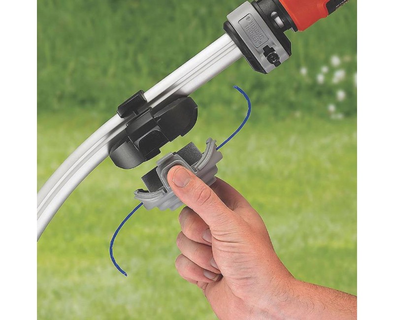 Trimmeris BLACK+DECKER ar auklu 900 W, pļaušanas platums 35 cm GL9035-QS