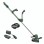 Trimmeris Bosch 18 V akumulatora ar auklu, 26 cm pļaušanas platums, 1 x 2,0 Ah akumulators, lādētājs 06008C1D03