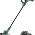 Bosch trimeris 18 V akumuliatorinis su valą, 26 cm pjovimo plotis, 2 x 2,0 Ah akumuliatoriai, įkroviklis 06008C1C05