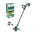 Trimmeris Bosch 18 V ar auklu, 23 cm pļaušanas platums, 1 x 2,0 Ah, akumulators, lādētājs 06008C1A03