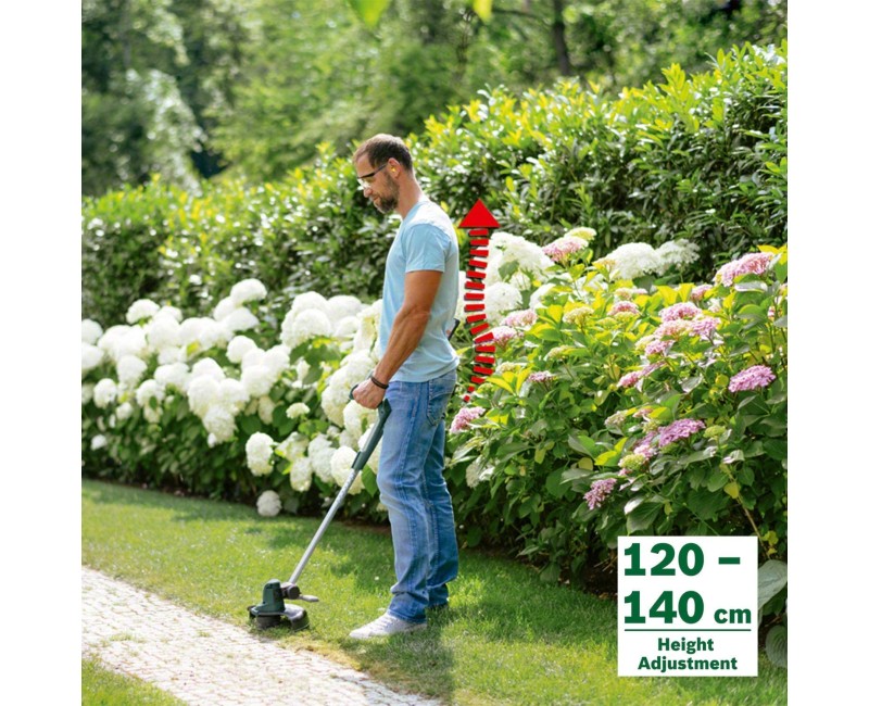 Bosch krūmapjovė 18 V su valą, 26 cm pjovimo plotis, be akumuliatoriaus ir įkroviklio 06008C1D04