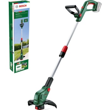 Trimmeris Bosch 18 V ar auklu, 26 cm pļaušanas platums, bez akumulatora un lādētāja 06008C1F01