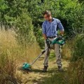 Trimmeris Bosch 36 V akumulatora ar auklu, 30 cm pļaušanas platums, bez akumulatora un lādētāja 0600878N04