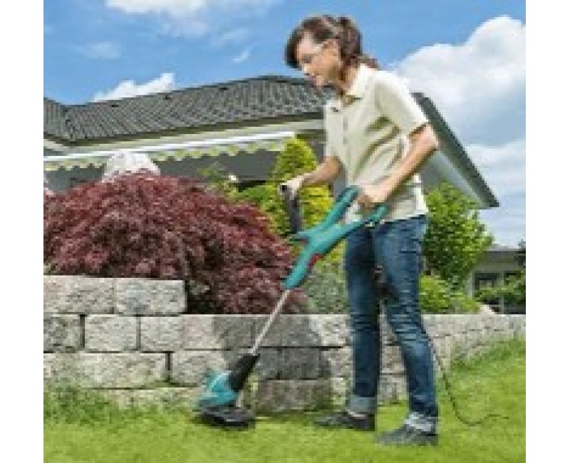 Bosch trimeris su virvele 480 W, pjovimo plotis 30 cm 06008A5400