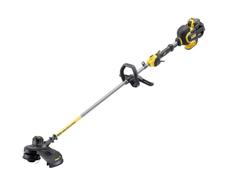 Аккумуляторный триммер DeWALT 54 В, 1 аккумулятор FLEXVOLT 9,0 Ач, зарядное устройство DCM571X1.