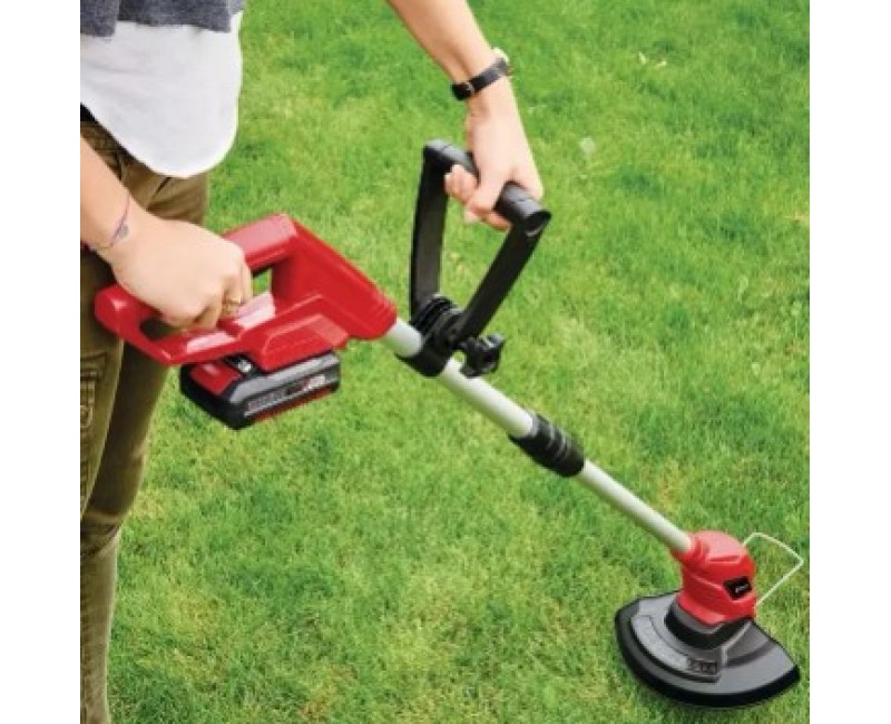 Trimmeris Einhell 18 V akumulatora trimmeris, 24 cm pļaušanas platums, 1 x 2,0 Ah PXC akumulators, lādētājs 3411125