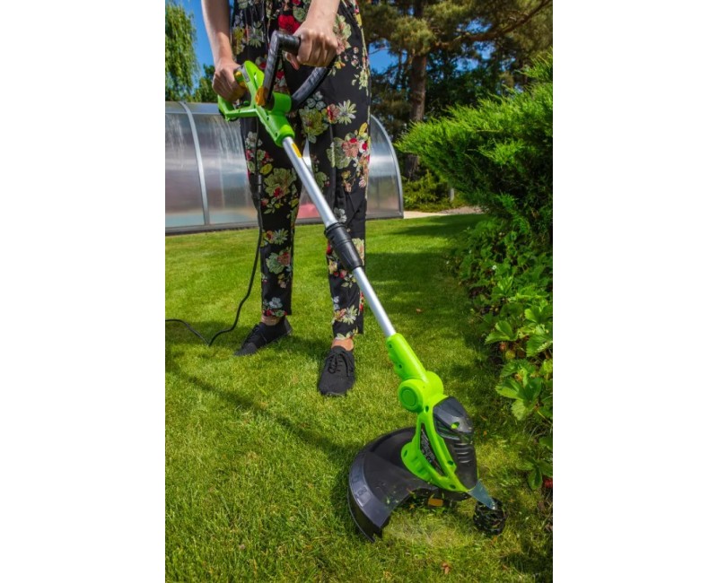 Trimmeris Fieldmann Elektriskais ar auklu  550 W, pļaušanas platums 30 cm 50003112