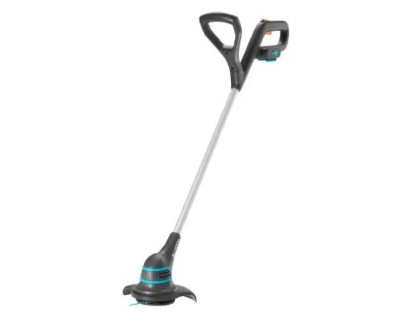 Trimmeris Gardena 14,4 V akumulatora SmallCut Li-23R, pļaušanas platums 23 cm, integrēts akumulators, lādētājs 9822-20