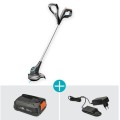 Trimmeris Gardena 18 V SmallCut 23/18 V, pļaušanas platums 23 cm, 1 x litija jonu akumulators 2,0 Ah, lādētājs 14702-20