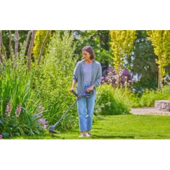 Аккумуляторный триммер Gardena EasyTrim 25 18 В, ширина скашивания 25 см, без аккумулятора и зарядного устройства 14704-55