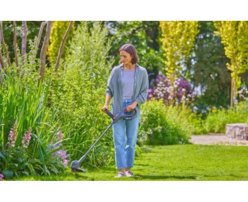 Trimmeris Gardena 18 V akumulatora EasyTrim 25, pļaušanas platums 25 cm, bez akumulatora un lādētāja 14704-55