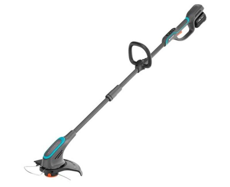 Аккумуляторный триммер Gardena PowerTrim 30 18 В, ширина скашивания 30 см, 1 аккумулятор 4,0 Ач, зарядное устройство 14703-20