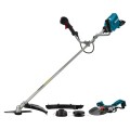 Trimmeris Makita 18 V akumulatora krūmgriezis, 43 cm pļaušanas platums, bez akumulatora un lādētāja DUR369AZ