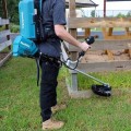 Trimmeris Makita 18 V akumulatora krūmgriezis, 43 cm pļaušanas platums, bez akumulatora un lādētāja UR101CZ