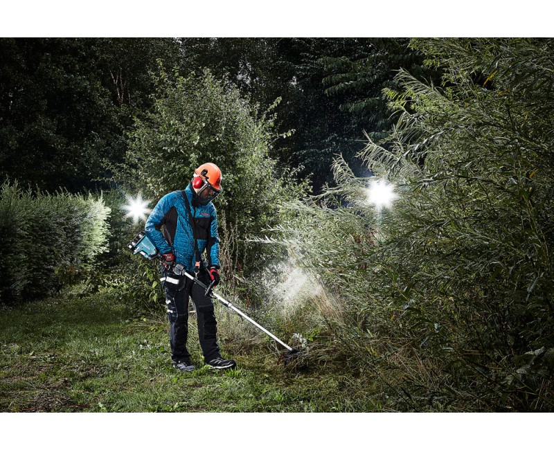 Trimmeris Makita 18 V akumulatora motora iekārta, bez akumulatora un lādētāja DUX60Z