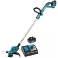 Аккумуляторный триммер Makita 18 В, ширина скашивания 26 см, 1 аккумулятор LXT 3,0 Ач, зарядное устройство DUR193RF.