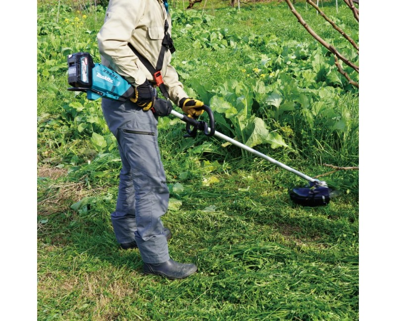 Trimmeris Makita 40 V akumulatora krūmgriezis, 33 cm pļaušanas platums, bez akumulatora un lādētāja UR017GZ