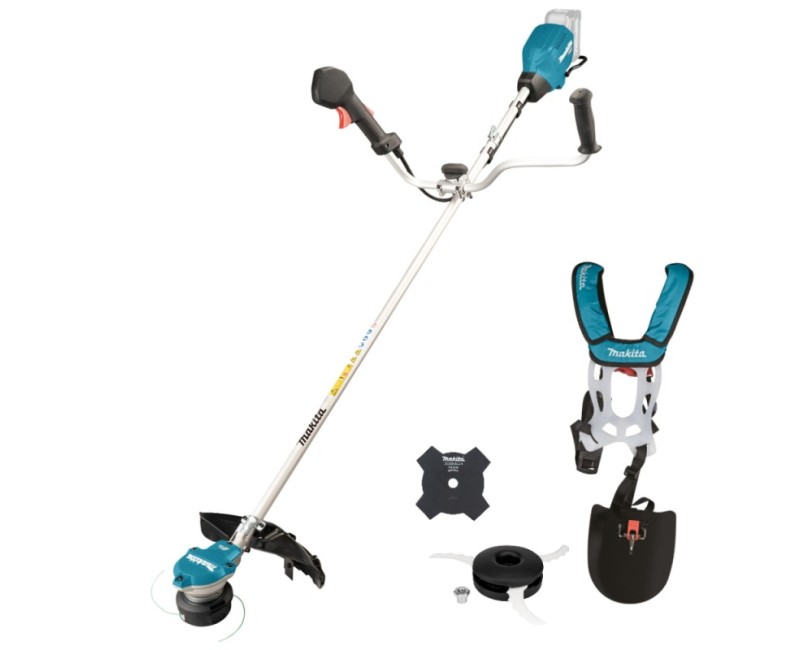 Trimmeris Makita 40 V akumulatora krūmgriezis, 35 cm pļaušanas platums, bez akumulatora un lādētāja UR002GZ01