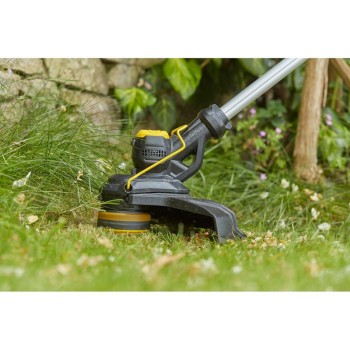 Auklas trimmeris Stanley 18 V, 33 cm pjaunamo pločio, 1 x 4,0 Ah akumuliatorius, įkroviklis SFMCST933M1-QW