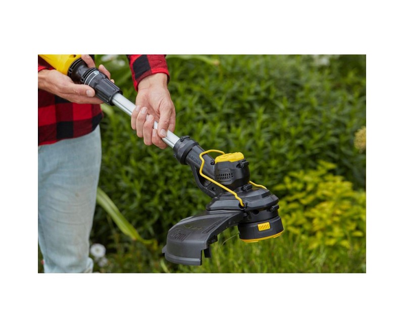 Stanley trimeris 18 V su vijole, 33 cm pjovimo plotis, 1 x 4,0 Ah akumuliatorius, įkroviklis SFMCST933M1-QW