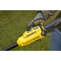 Trimmeris Stanley 18 V akumulatora ar auklu, 33 cm pļaušanas platums, 1 x 4,0 Ah litija jonu akumulators, lādētājs SFMSTB930M-QW