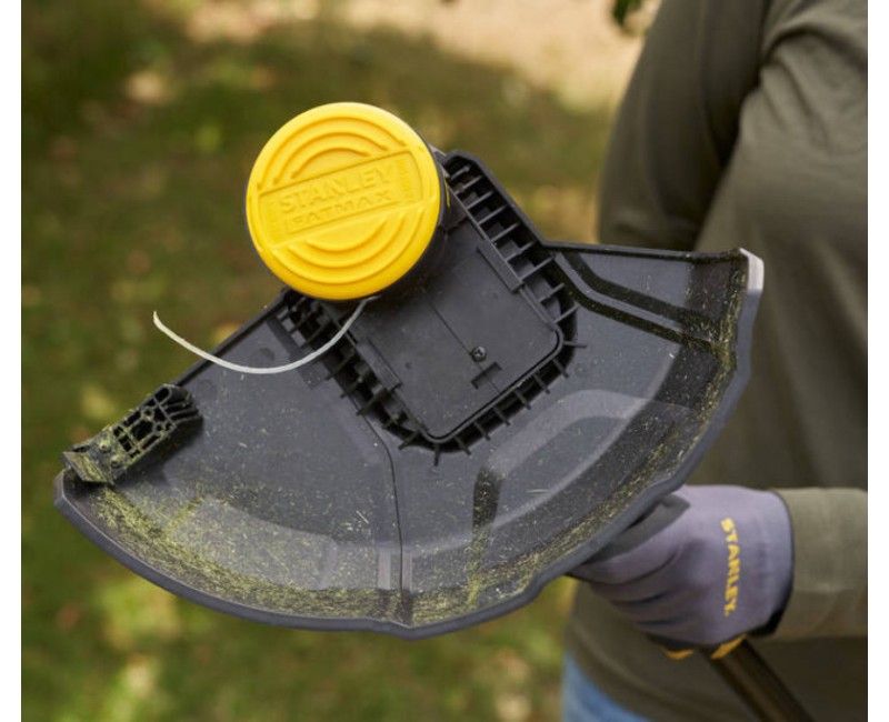 Trimmeris Stanley 18 V akumulatora sr auklu, 33 cm pļaušanas platums, bez akumulatora un lādētāja SFMSTB930B-XJ