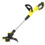 Akumuliatorinis Stanley 8 V žoliapjovė su virve, 33 cm pjovimo plotis, be akumuliatoriaus ir įkroviklio SFMCST933B-XJ