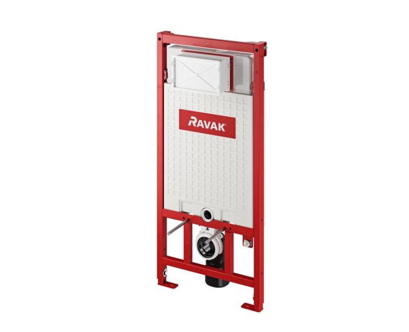 Tualetes poda komplekts Ravak SETWC3 Rāmis G II/1120 + pods Flow RimOff  ar SoftClose vāku + Balta Poga Uni