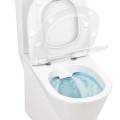 Tualetas Sanindusa URB.Y 65 Rimfree su SoftClose EasyClipp dangčiu, Baltas 140913004