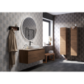 Vannas istabas skapītis Kame Gama 100cm 2 atvilknes (push to open), Zem virsmas, Bez izlietnes, Copper oak BUC/10-3DR/48-PO