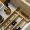 Vannas istabas skapītis Kame Gama 100cm 2 atvilknes (push to open), Zem virsmas, Bez izlietnes, Copper oak BUC/10-3DR/48-PO