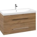Vannas istabas skapītis Villeroy & Boch Avento 98x51x45cm, 2 atvilktnes, (bez izlietnes) Kansas Ozols A89200RH