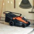 Zāles pļāvējs BLACK+DECKER - 36 V akumulatora, pļaušanas platums 38 cm, 2 x 2,5 Ah litija jonu akumulatori, lādētājs CLM3825L2-QW