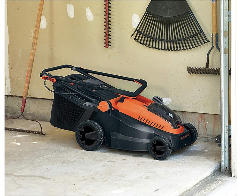 Zāles pļāvējs BLACK+DECKER - 36 V akumulatora, pļaušanas platums 38 cm, 2 x 2,5 Ah litija jonu akumulatori, lādētājs CLM3825L2-QW