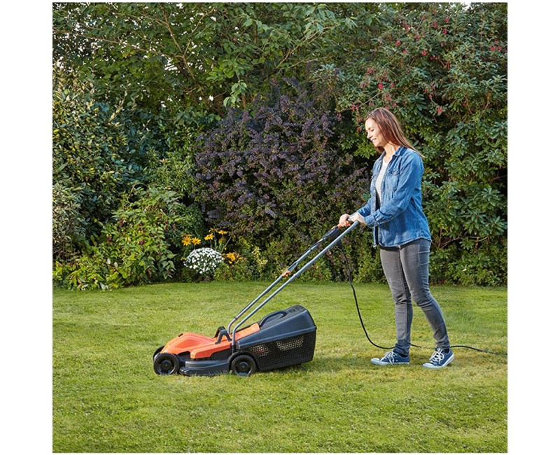 Zāles pļāvējs BLACK+DECKER Elektriskais 1200 W, pļaušanas platums 32 cm BEMW451-QS