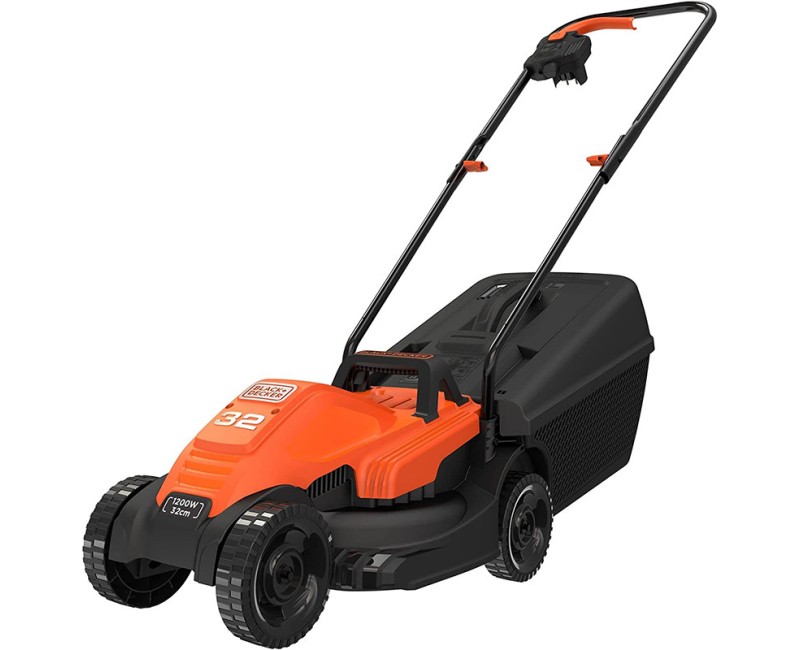 Zāles pļāvējs BLACK+DECKER Elektriskais 1200 W, pļaušanas platums 32 cm BEMW451-QS