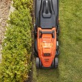 Zāles pļāvējs BLACK+DECKER Elektriskais 1400 W, pļaušanas platums 34 cm BEMW461BH-QS