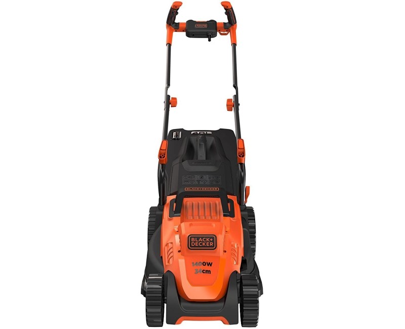 Zāles pļāvējs BLACK+DECKER Elektriskais 1400 W, pļaušanas platums 34 cm BEMW461BH-QS