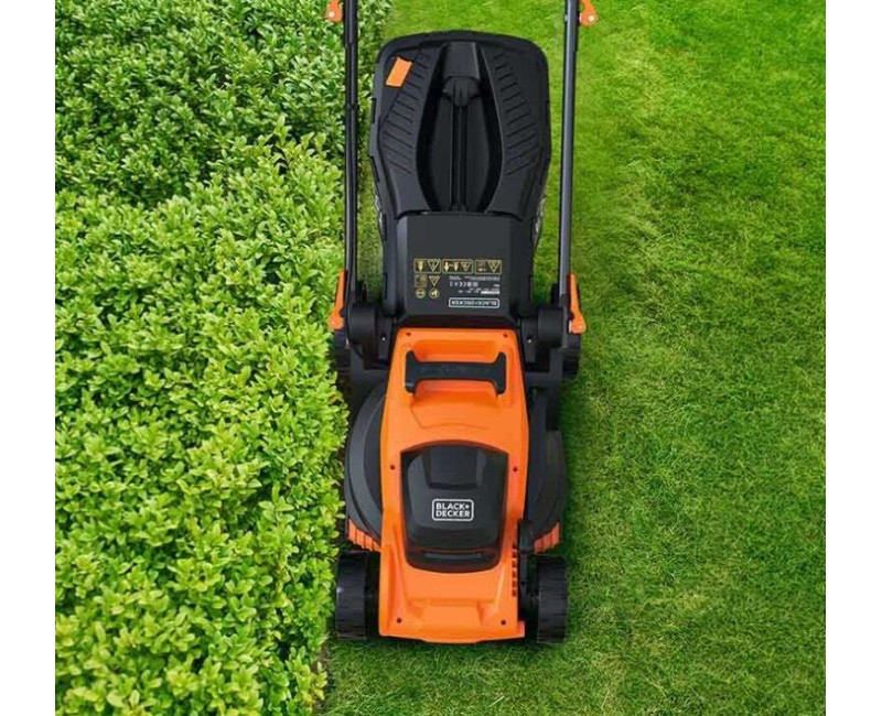 Zāles pļāvējs BLACK+DECKER Elektriskais 1400 W, pļaušanas platums 34 cm BEMWP340-QS