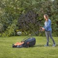 Zāles pļāvējs BLACK+DECKER Elektriskais 1600 W, pļaušanas platums 38 cm BEMW471BH-QS