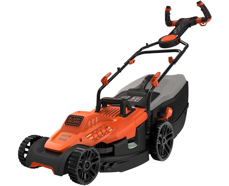 Zāles pļāvējs BLACK+DECKER Elektriskais 1600 W, pļaušanas platums 38 cm BEMW471ES-QS
