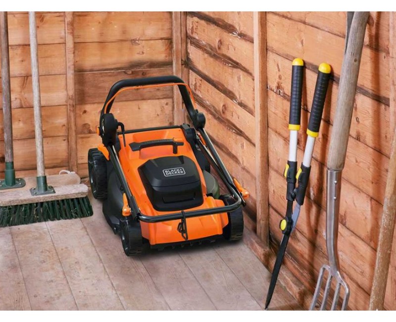 Газонокосилка BLACK+DECKER электрическая 1800 Вт, ширина скашивания 40 см BEMWP400-QS