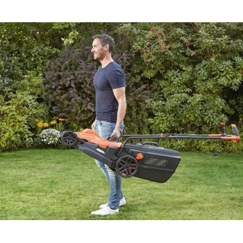 Zāles pļāvējs BLACK+DECKER Elektriskais zāles pļāvējs 1800 W, pļaušanas platums 42 cm BEMW481BH-QS